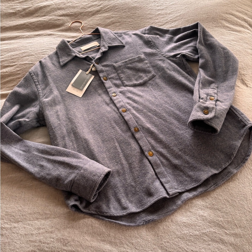 Road to Nowhere fannel shirt - NWT